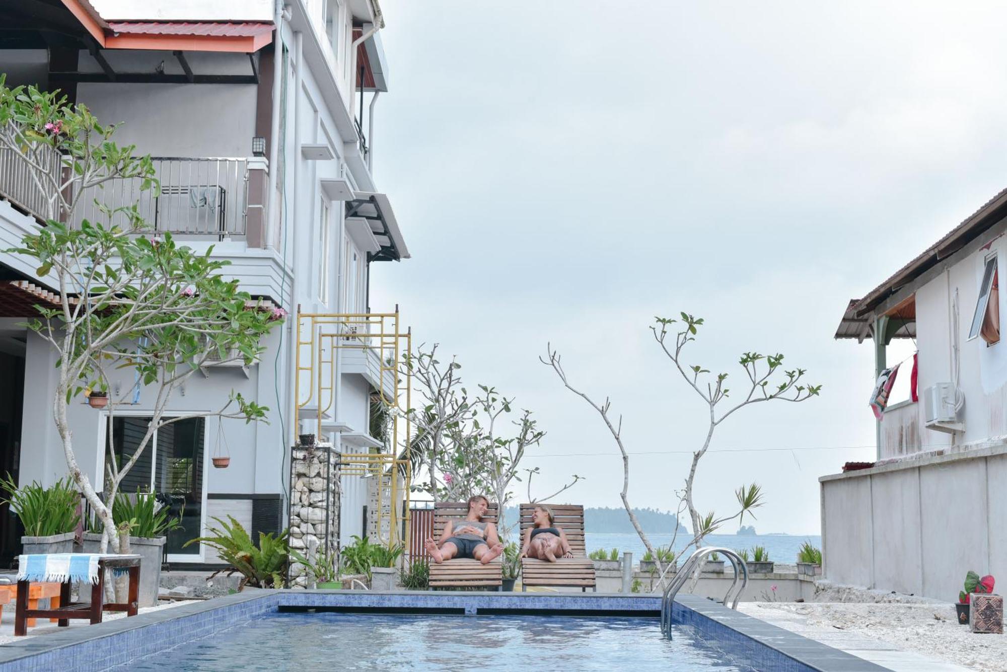 Hotel Oseda Nias Surf House Hilibotodane Exterior foto